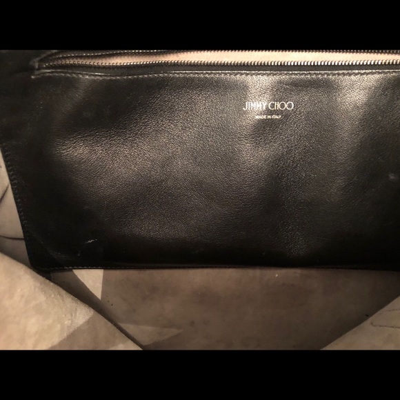 Jimmy Choo “Sara” Star embossed Tote - Picture 3 of 4